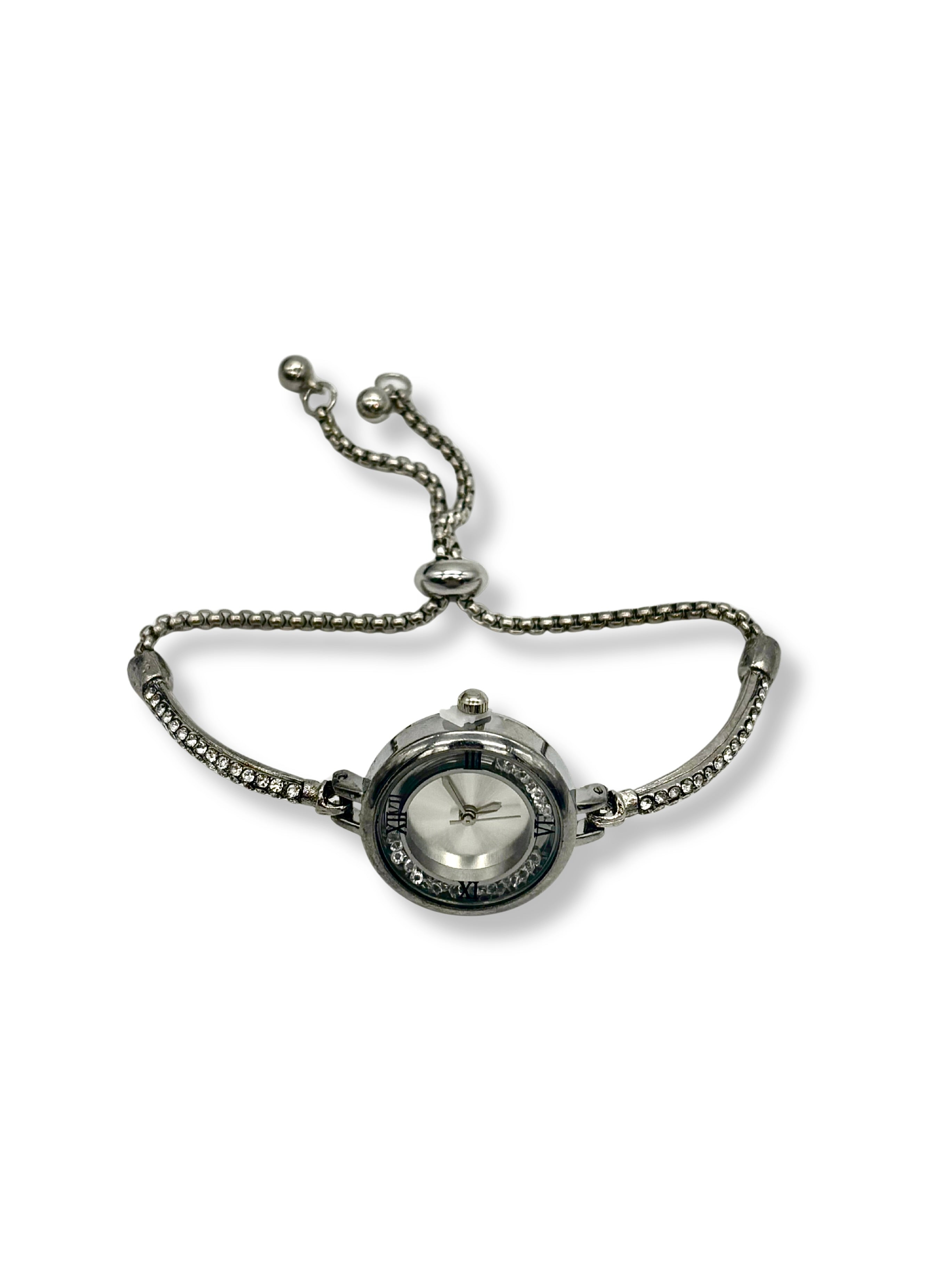 Adjustable Falling Diamante Watch