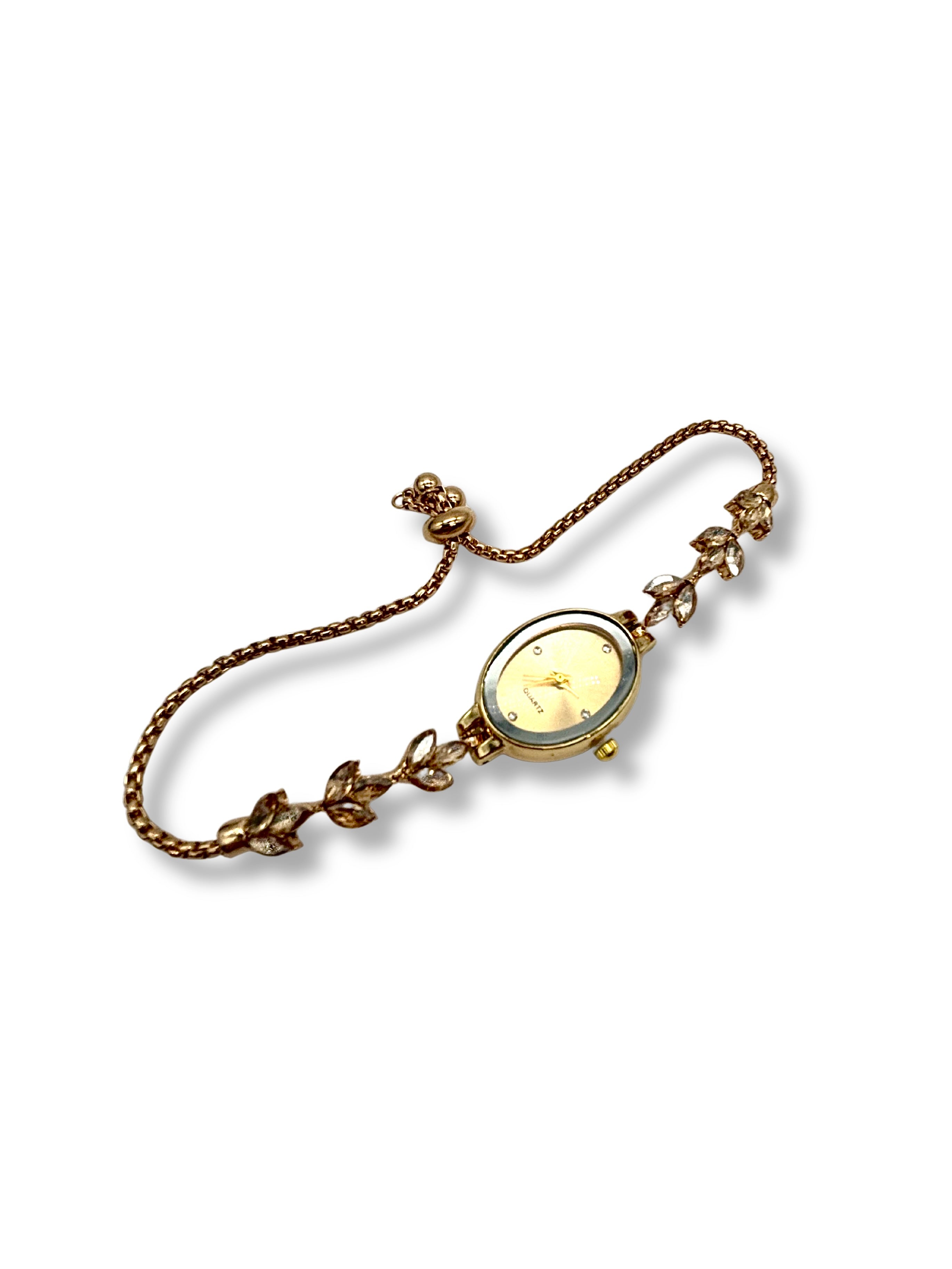 Adjustable Oval Cocktail Watch