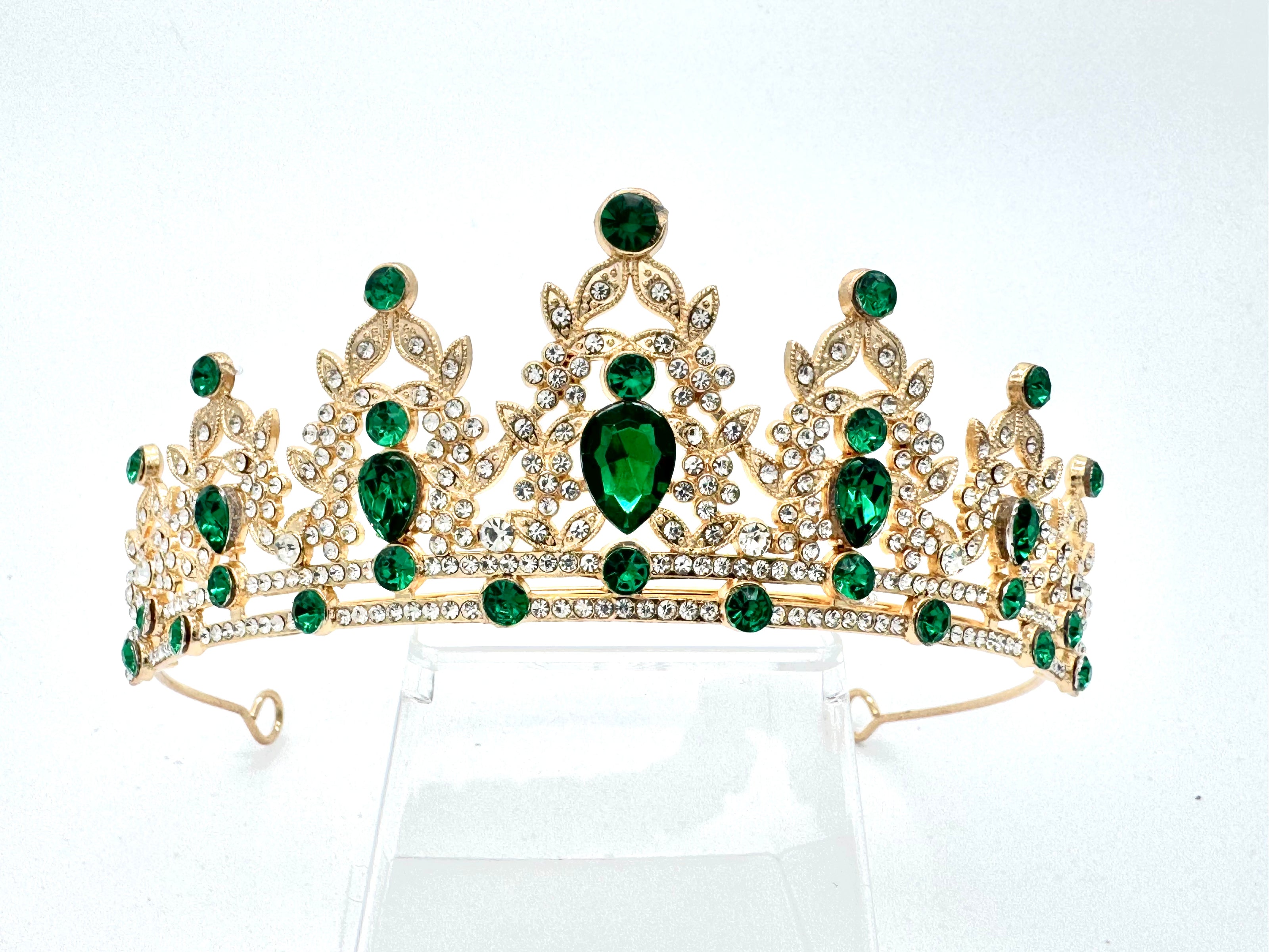 Green Jewel Princess Tiara
