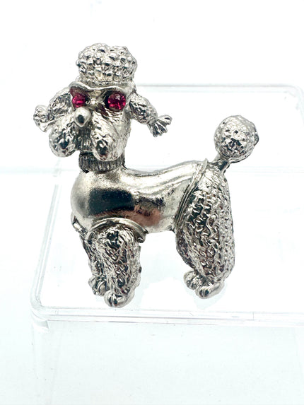 Vintage Poodle Brooch