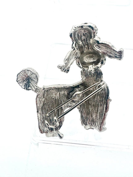 Vintage Poodle Brooch