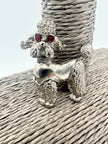 Vintage Poodle Brooch
