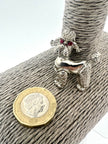 Vintage Poodle Brooch