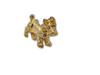 Vintage Terrier Brooch