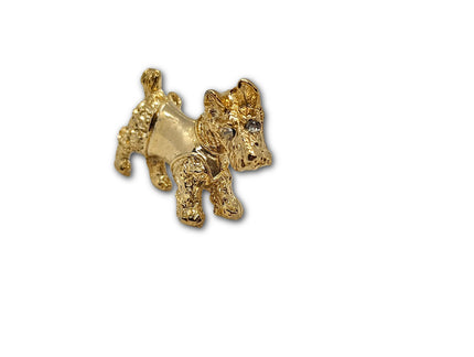 Vintage Terrier Brooch
