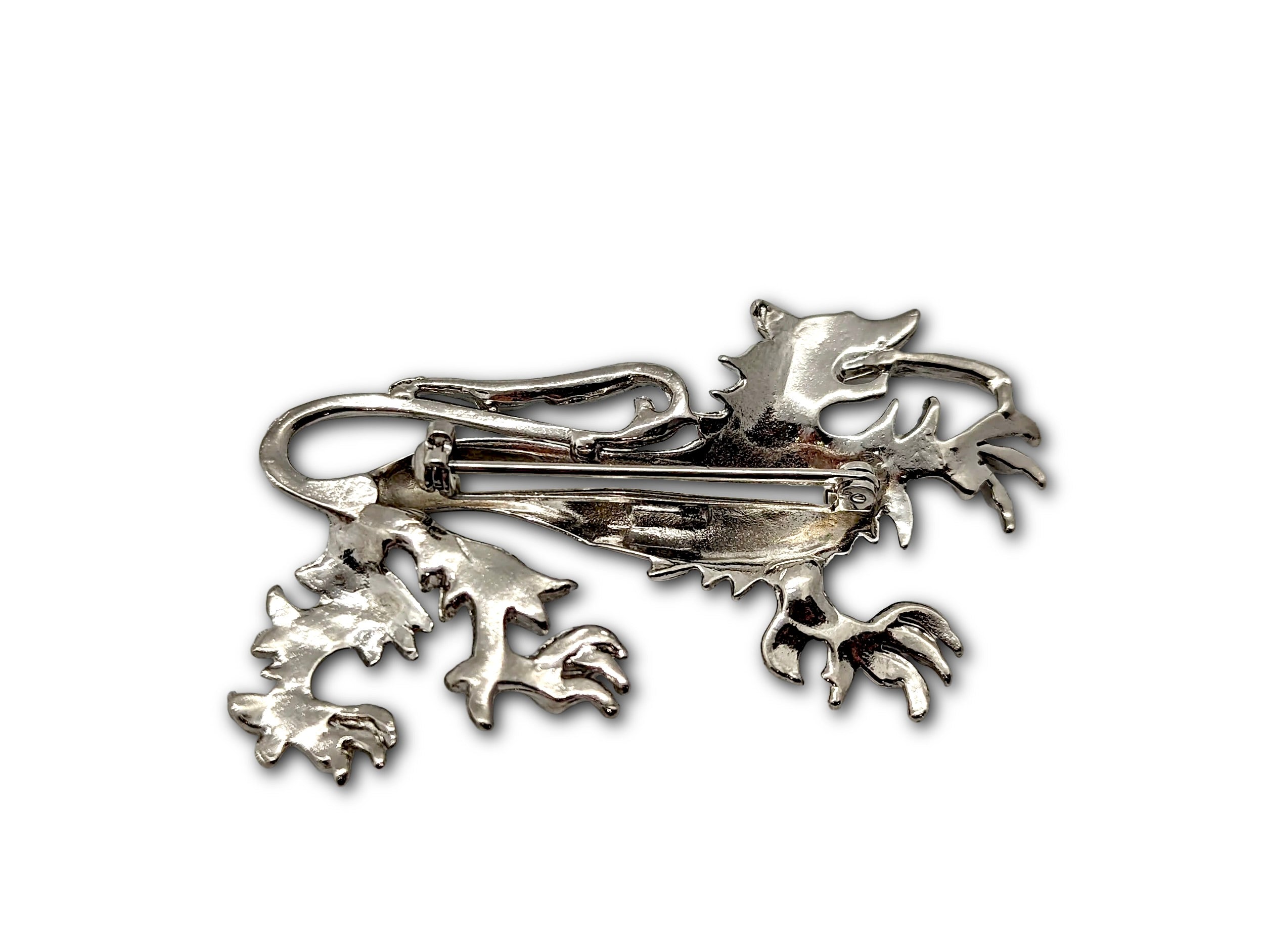Vintage Lion Brooch