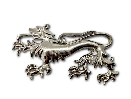 Vintage Lion Brooch