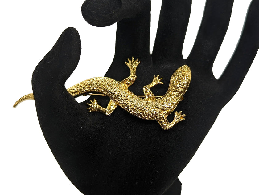 Lizard Brooch