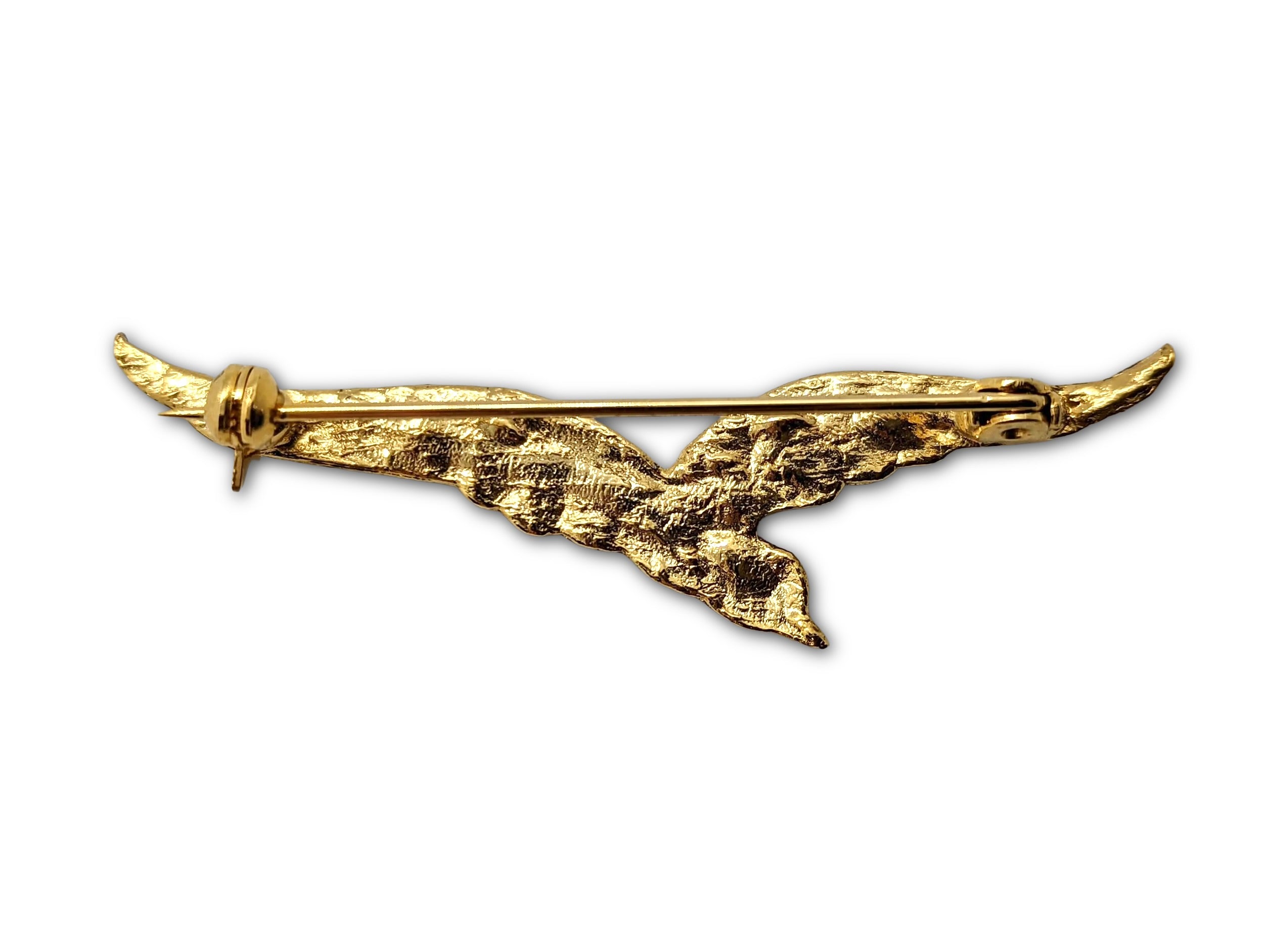 Vintage Bird Brooch