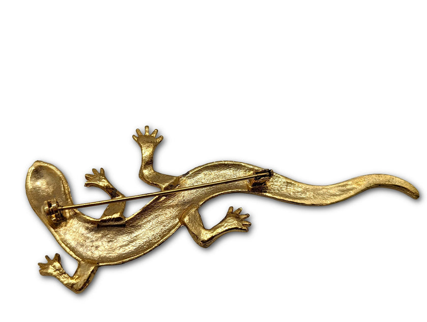 Lizard Brooch