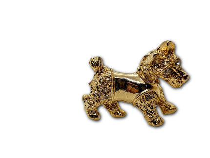 Vintage Terrier Brooch