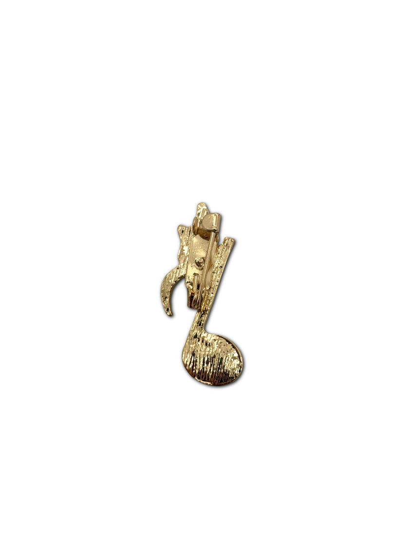 Music Note Brooch