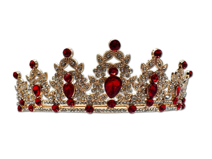 Red and Gold Coloured Tiara