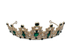 Green and Gold Coloured Tiara