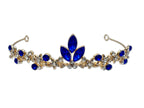 Cute little Sapphire Coloured Encrusted Tiara