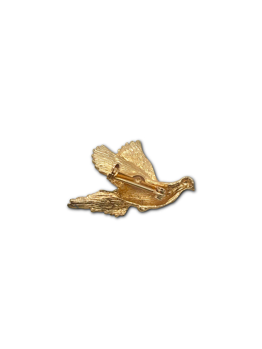 Dove Brooch