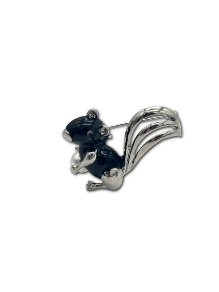 Squirrel Brooch