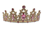 Gold and Pink Coloured Tiara