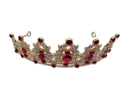 Red and Gold Coloured Tiara