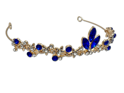 Cute little Sapphire Coloured Encrusted Tiara