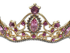 Gold and Pink Coloured Tiara