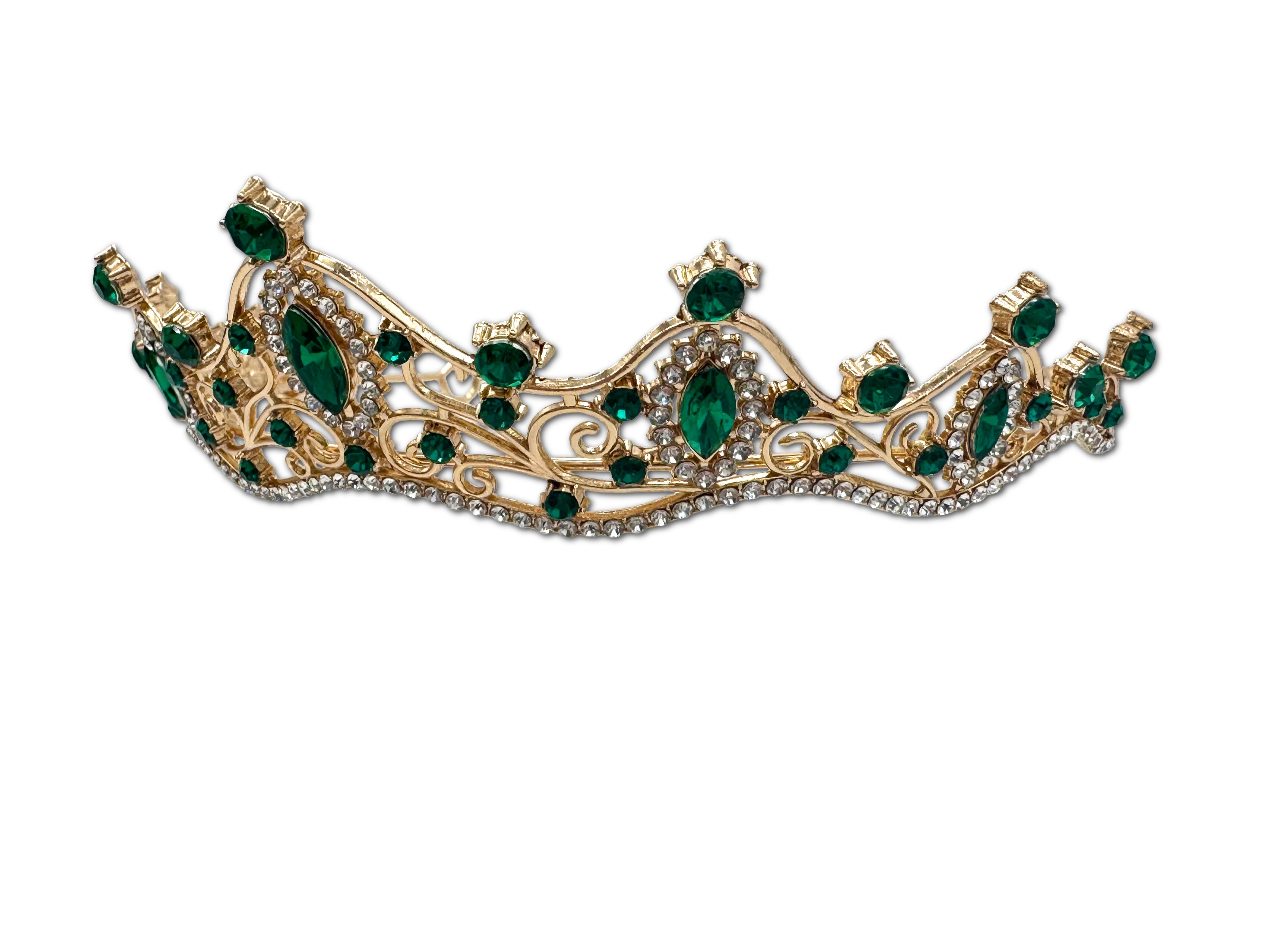 Green Amethyst coloured Tiara