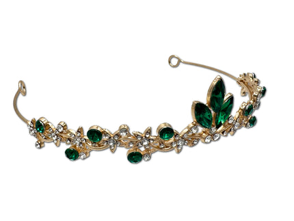 Gold and Green Coloured little Tiara