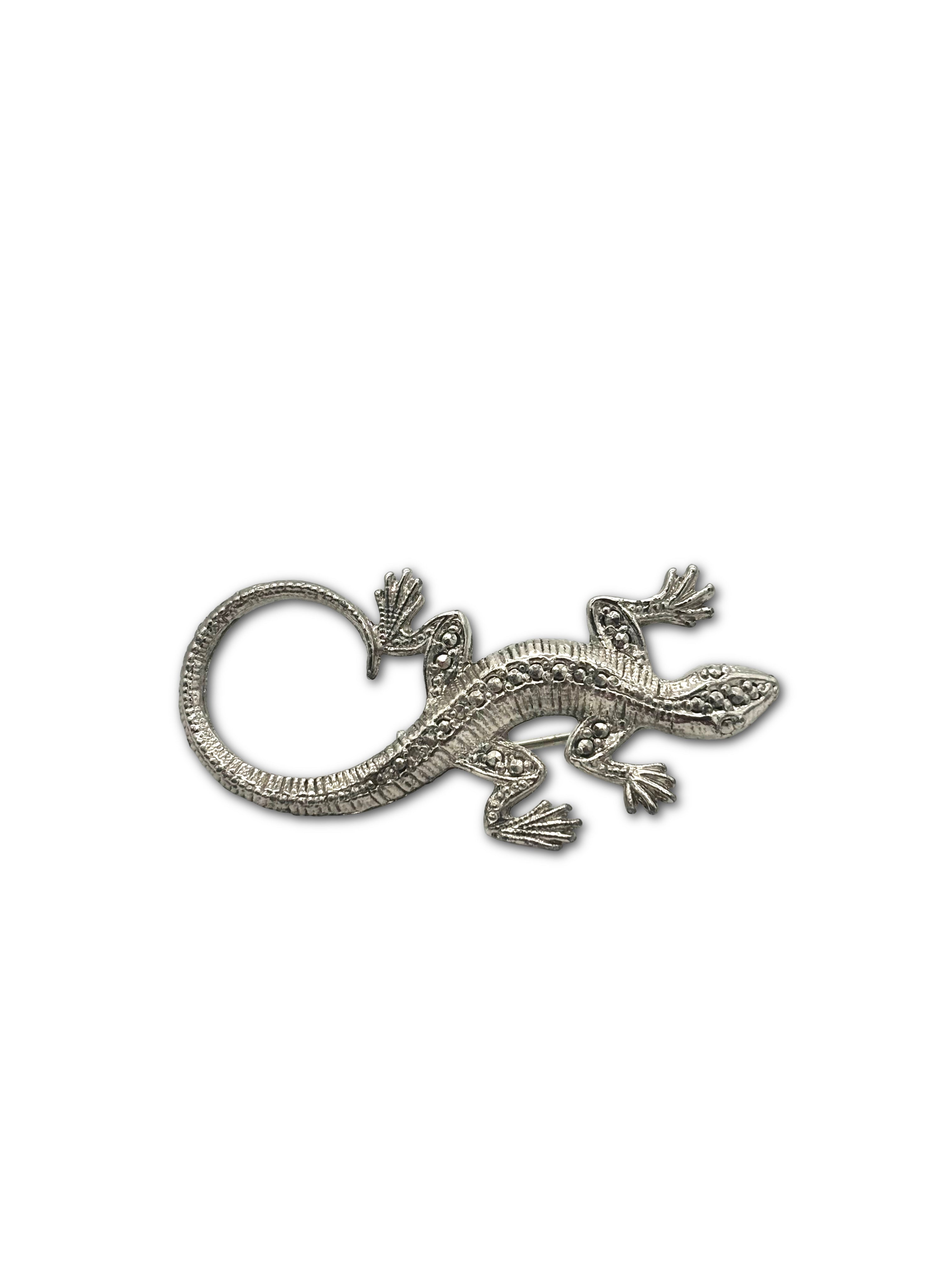 Small Lizard Brooch