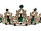 Green and Gold Coloured Tiara