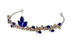 Cute little Sapphire Coloured Encrusted Tiara