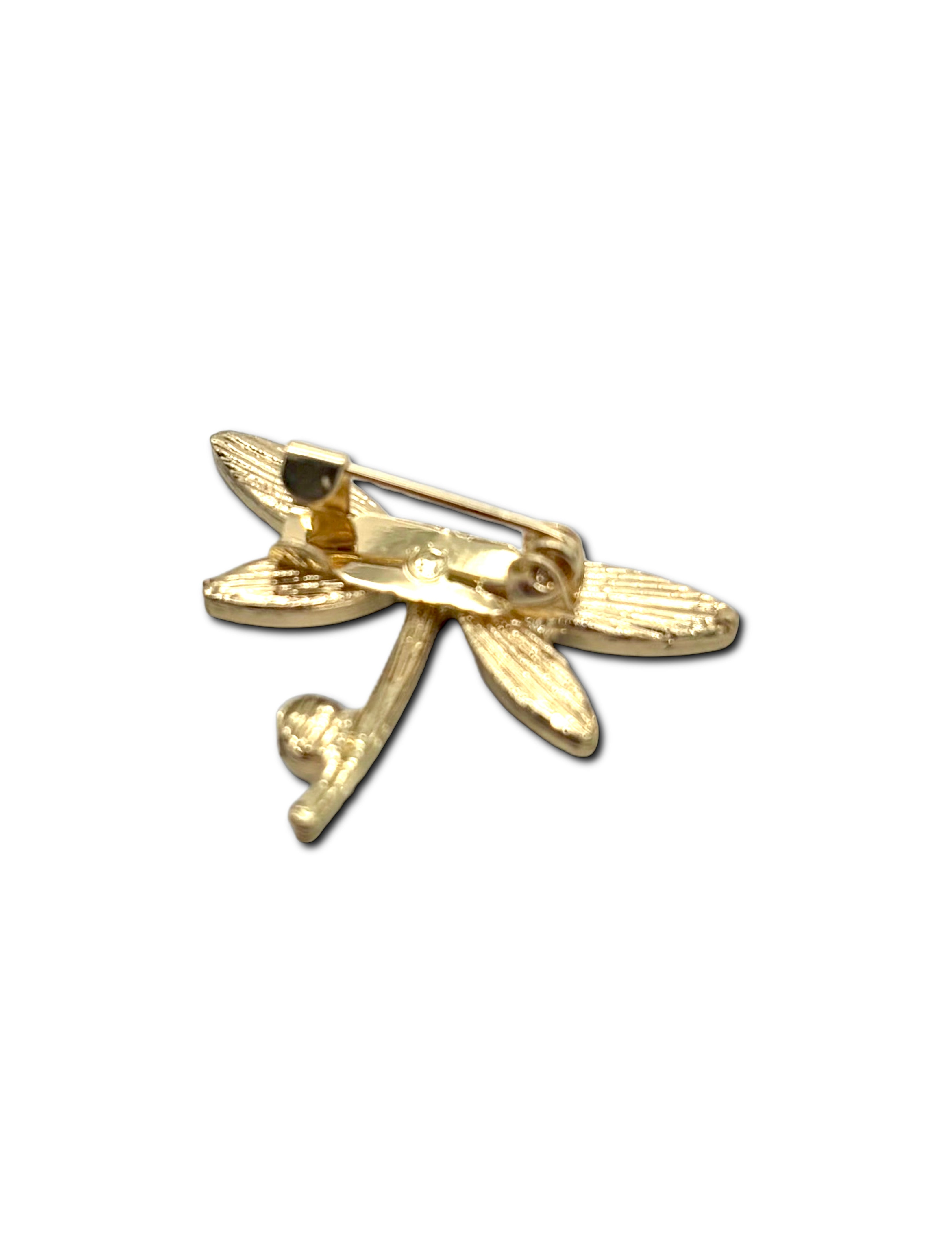 Dragonfly Pearl Brooch