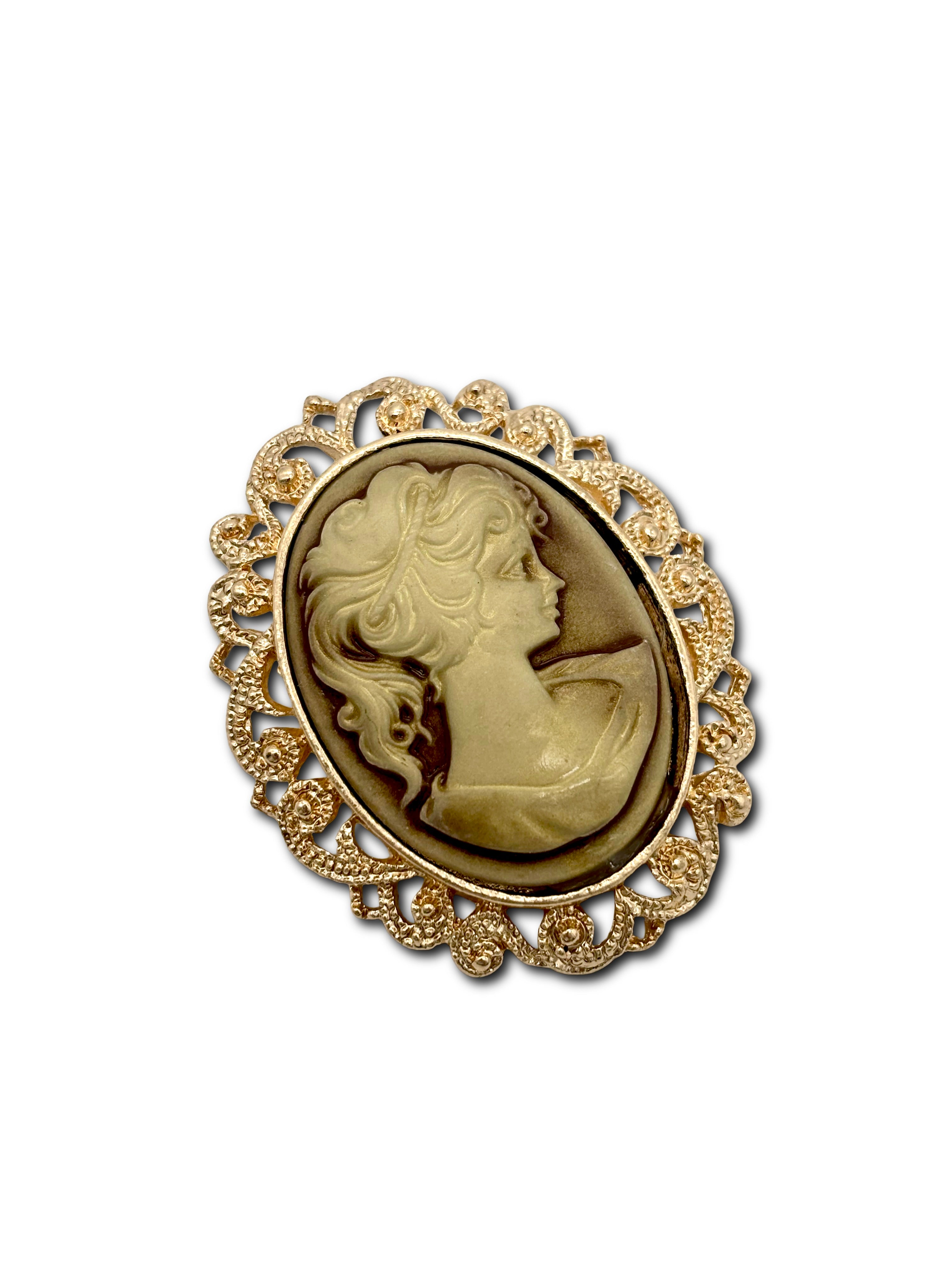 Cameo Brooch