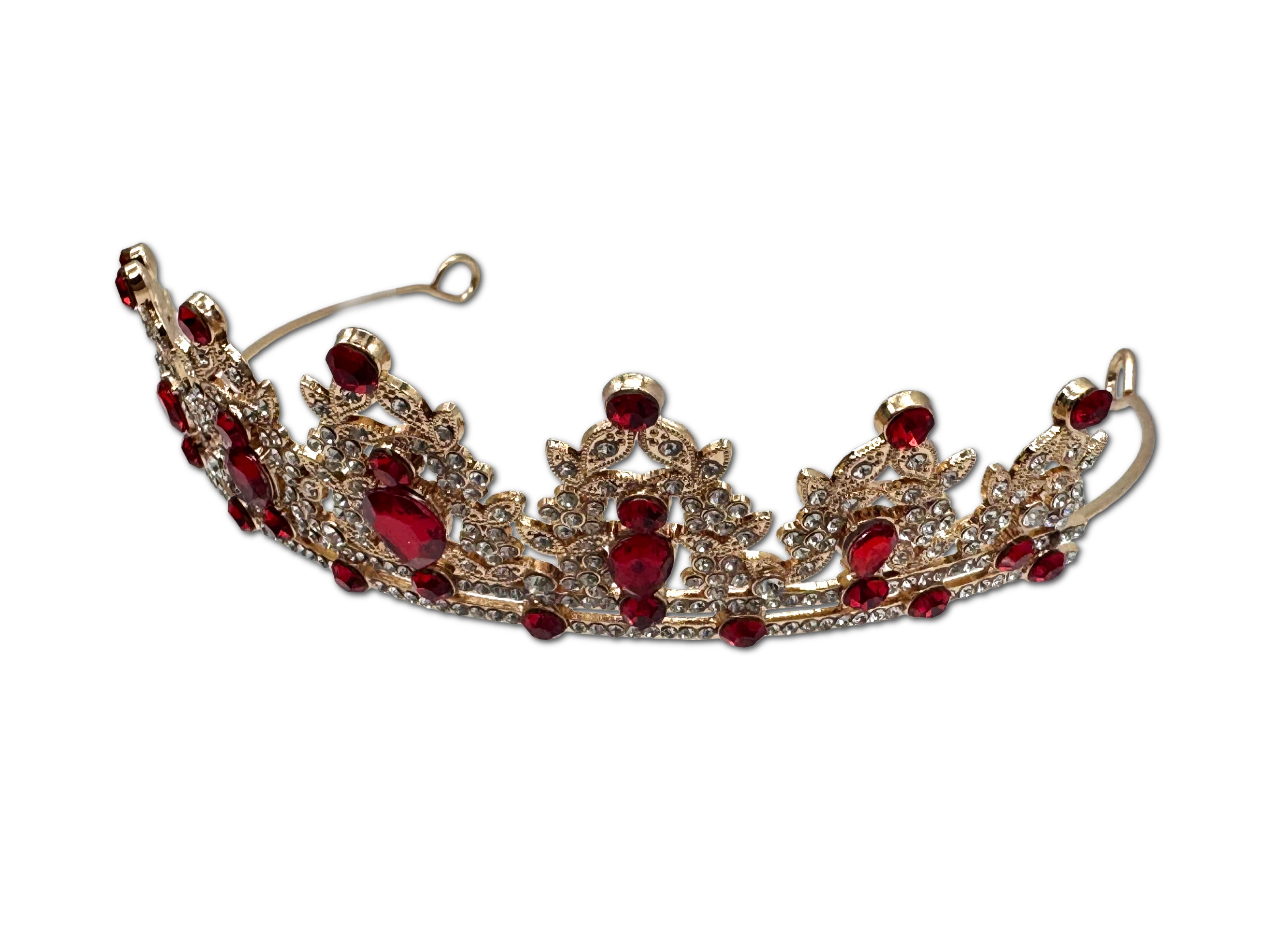 Red and Gold Coloured Tiara