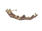 Gold and Pink Coloured Tiara
