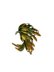 Abstract Feather Brooch