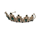 Green and Gold Coloured Tiara