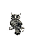 Large Owl Brooch