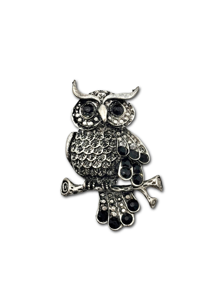 Large Owl Brooch