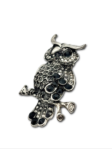 Large Owl Brooch