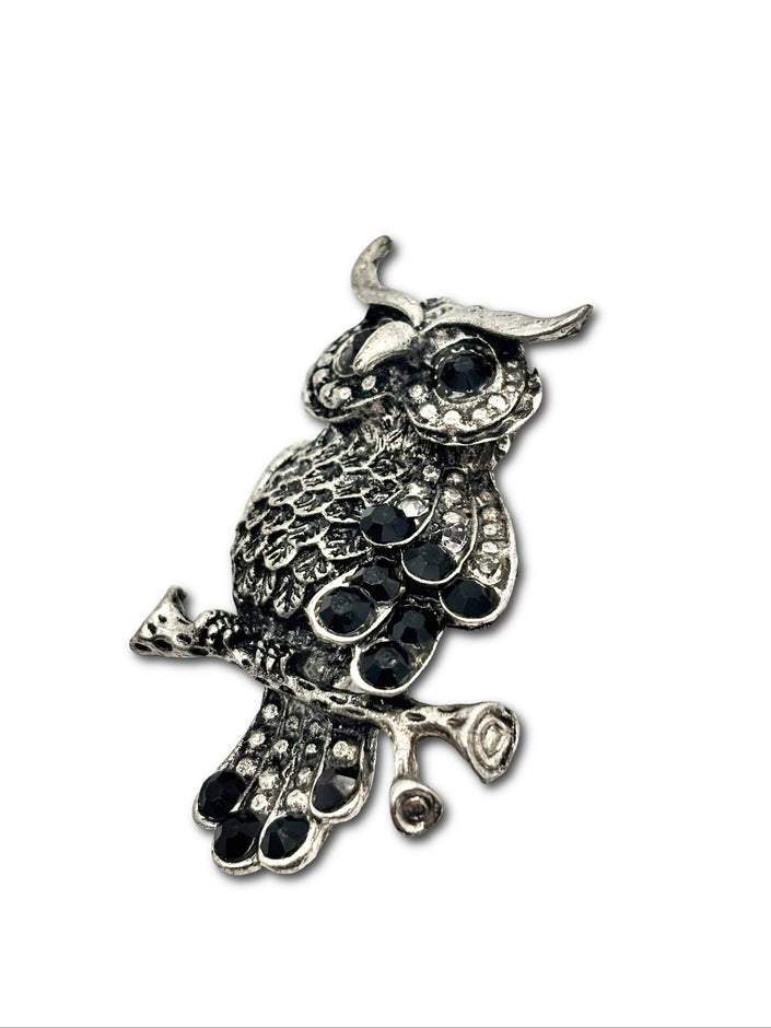 Large Owl Brooch