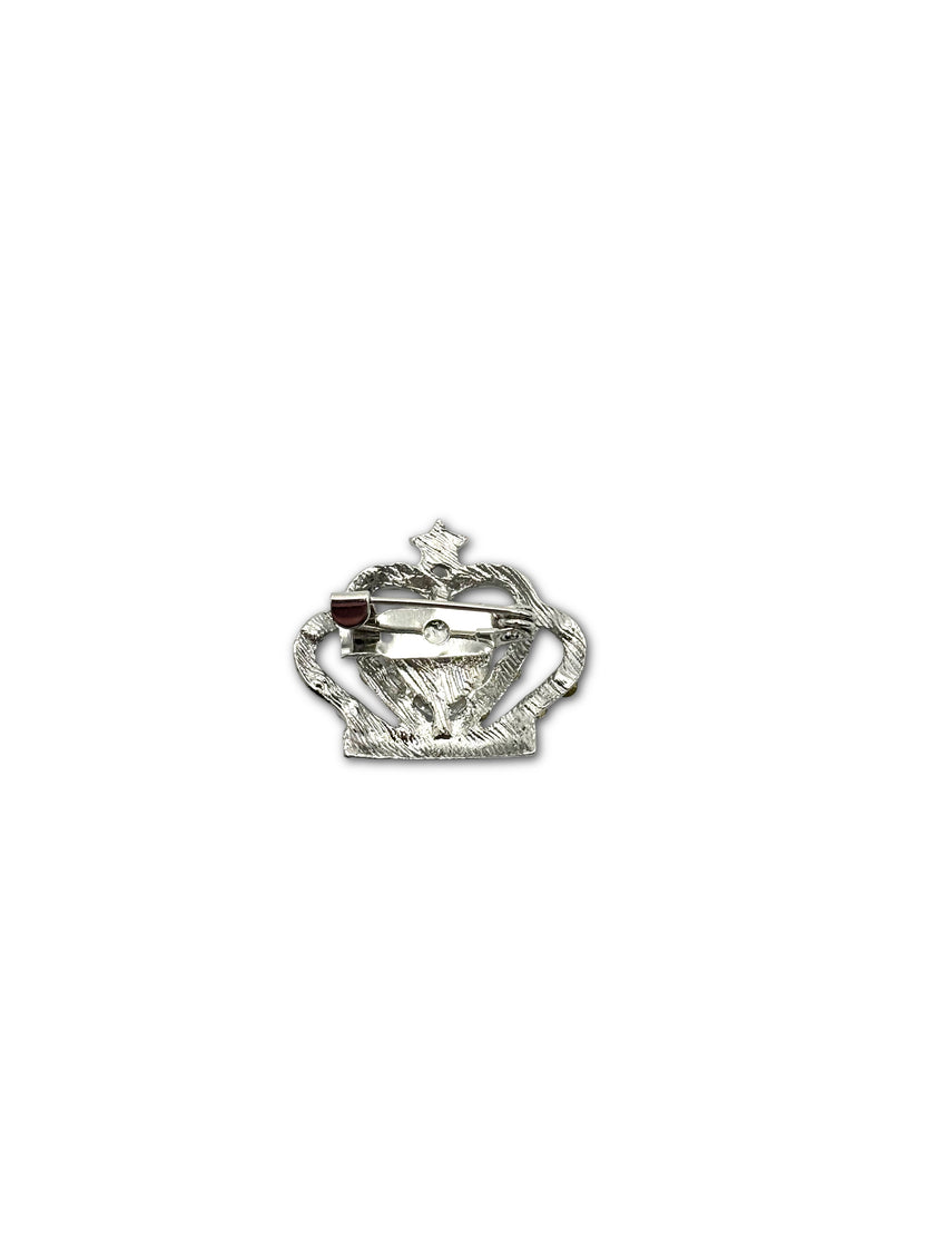 Mini Crown Brooch