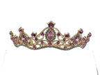 Gold and Pink Coloured Tiara