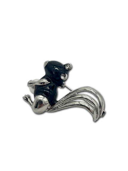 Squirrel Brooch