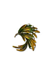 Abstract Feather Brooch