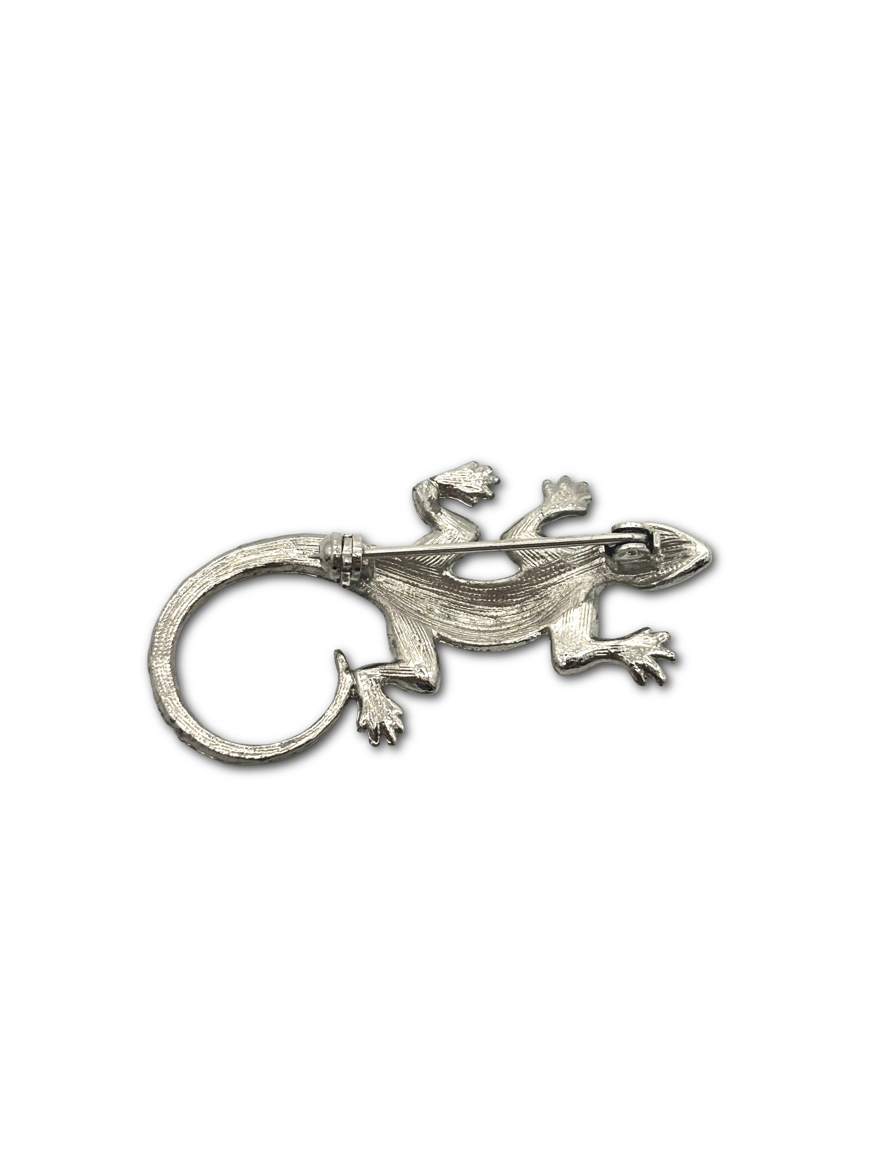 Small Lizard Brooch