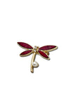 Dragonfly Pearl Brooch