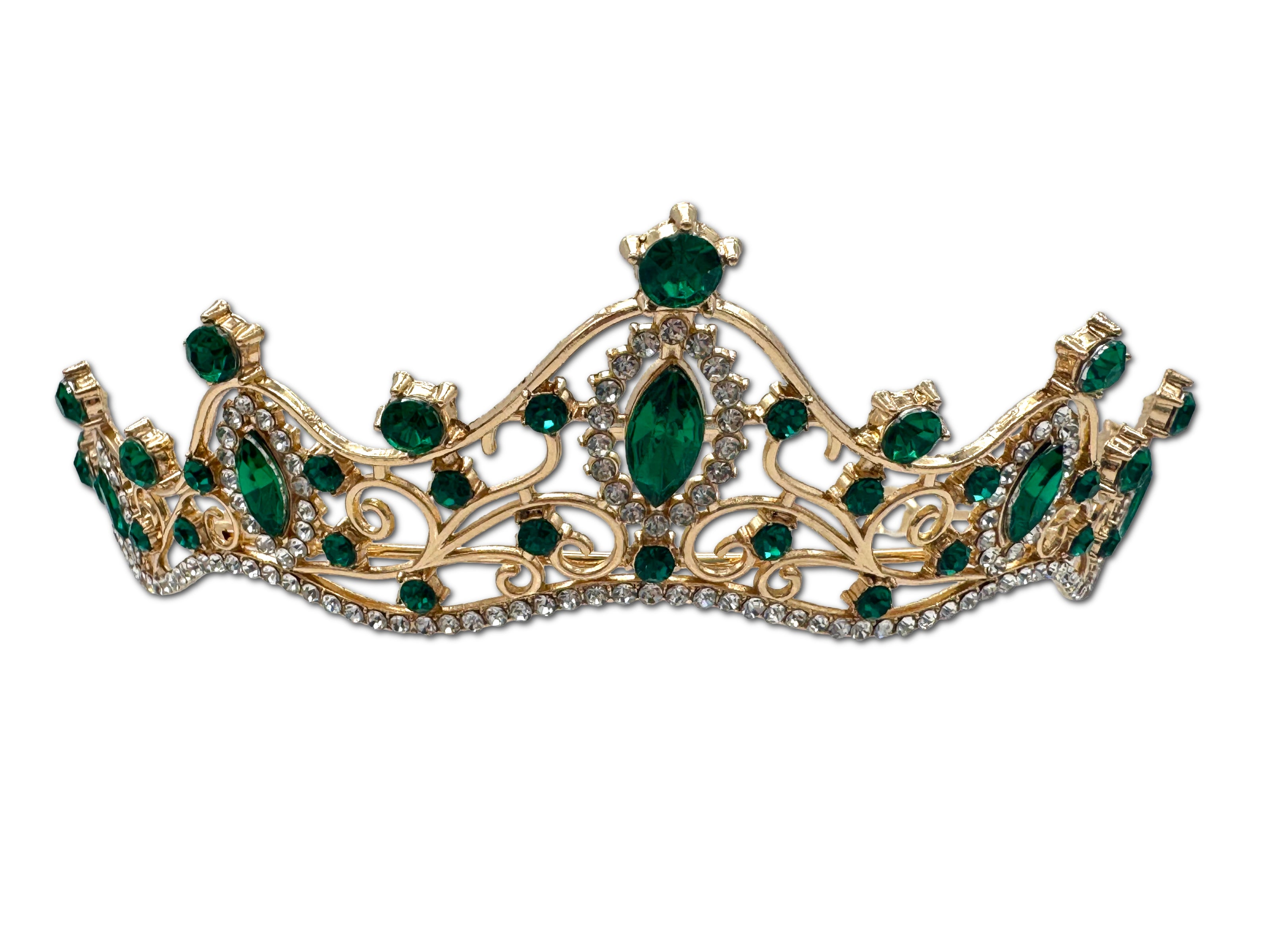 Green Amethyst coloured Tiara