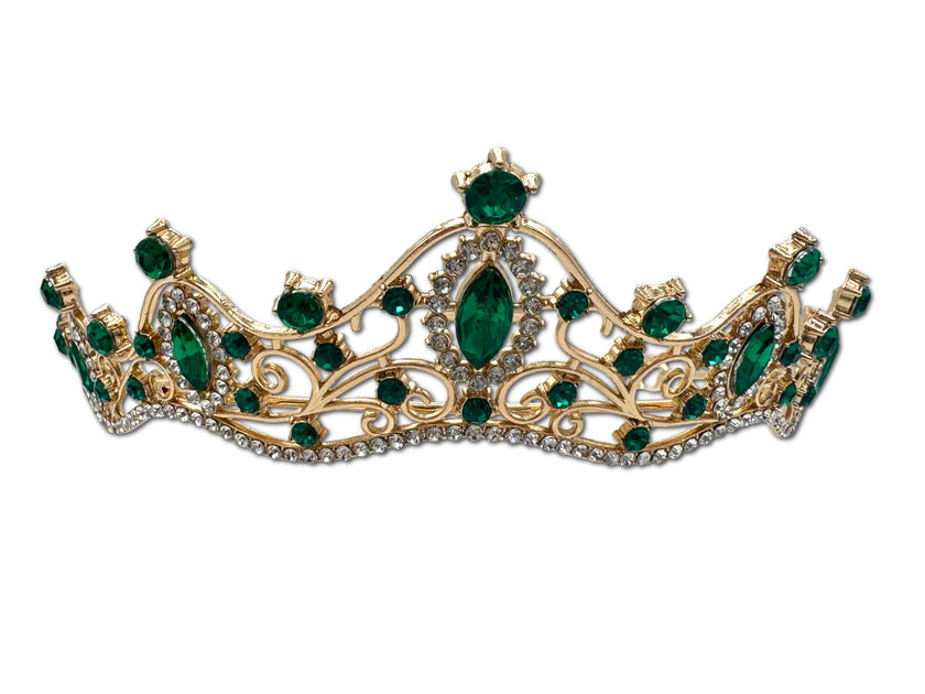 Green Amethyst coloured Tiara