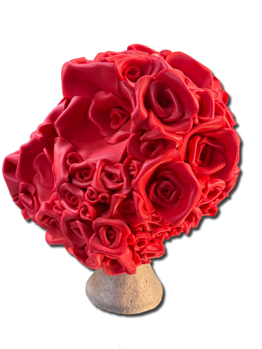 Foam Wig - English Rose