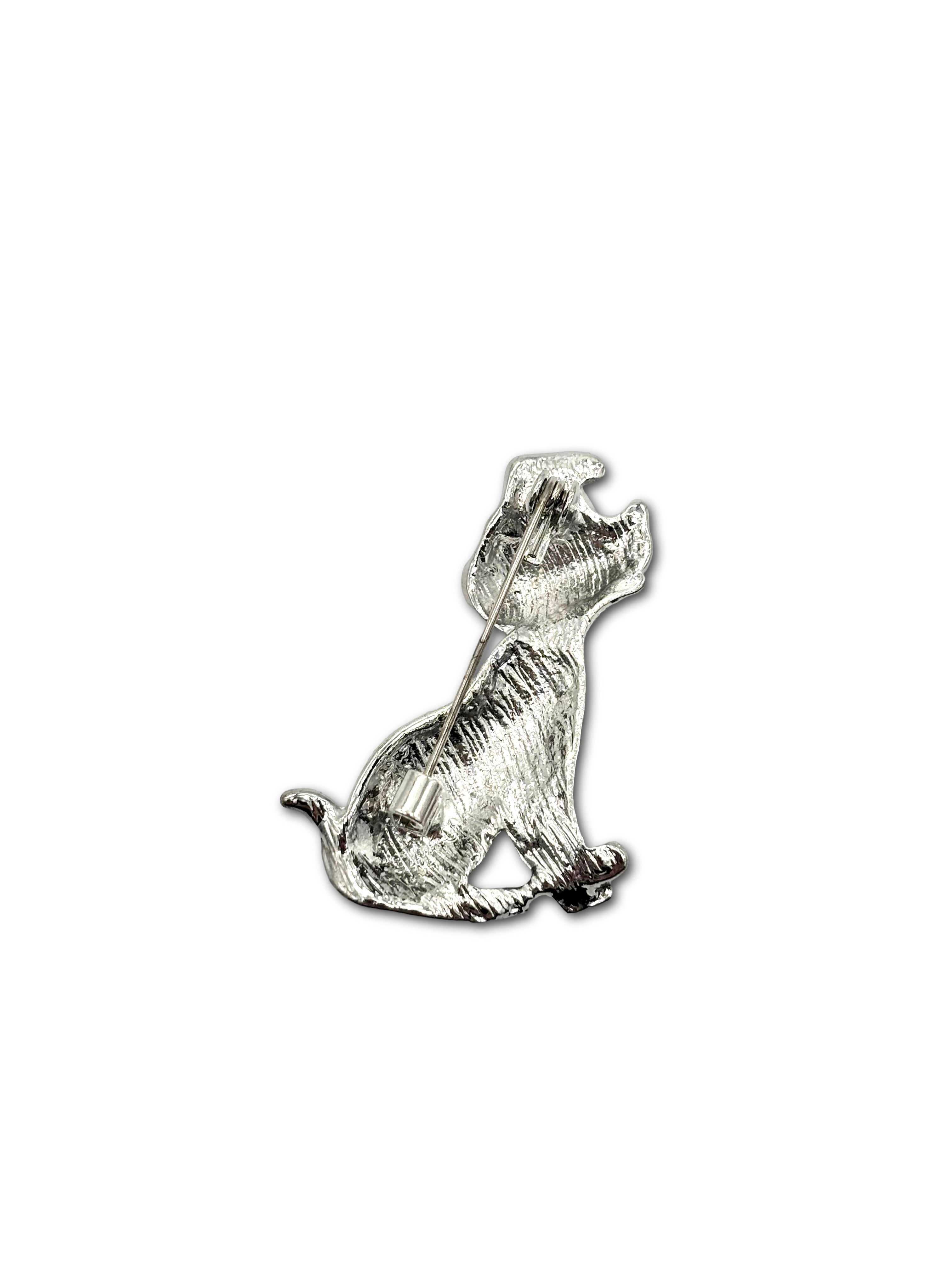 Puppy Brooch